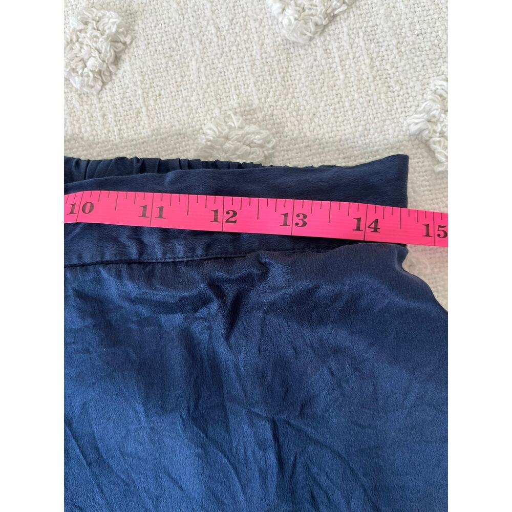 LILYSILK Chic Trimmed Mulberry Silk Pajamas Set Quiet Luxury Old Money Lounge S - Picture 10 of 15
